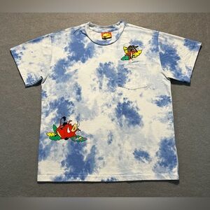 Disney Parks Timon & Pumbaa Tie Dye T-Shirt Men’s Large Blue Lion King